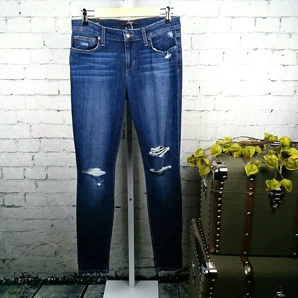 Joe's Jeans Denim - NWT Joe's factory destroyed skinny ankle jeans